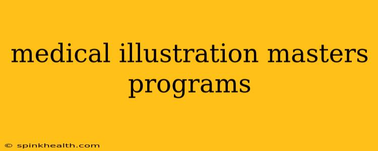medical illustration masters programs