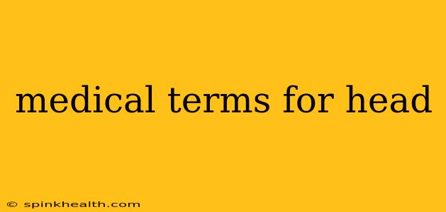 medical terms for head