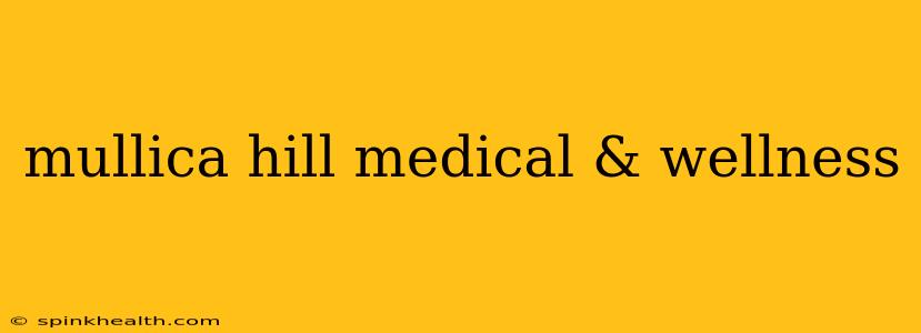 mullica hill medical & wellness