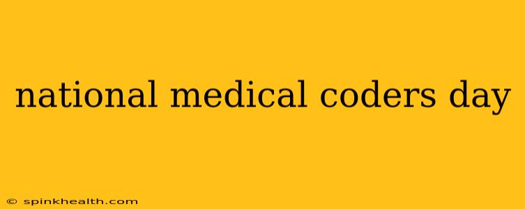 national medical coders day