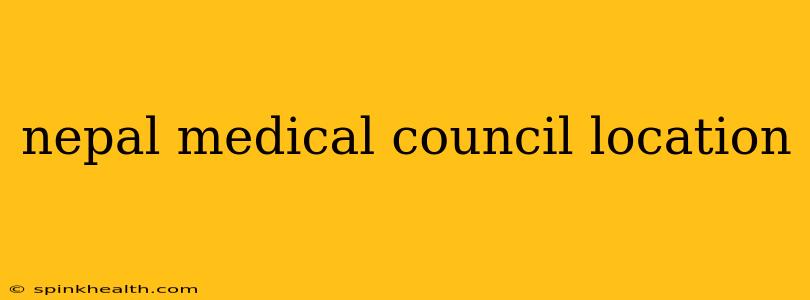 nepal medical council location
