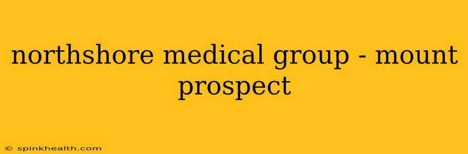 northshore medical group - mount prospect