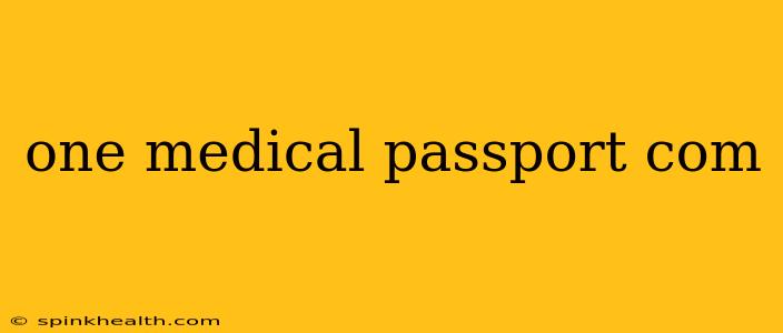 one medical passport com