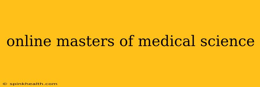 online masters of medical science