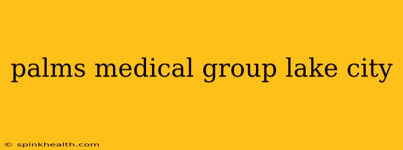 palms medical group lake city