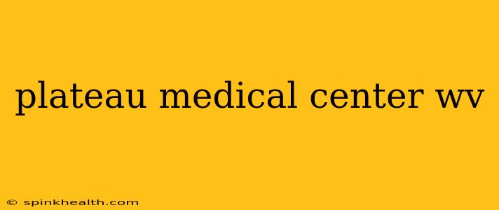 plateau medical center wv