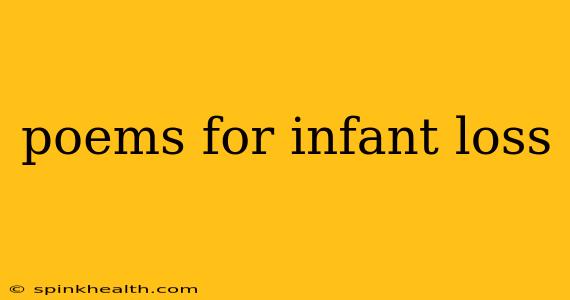 poems for infant loss