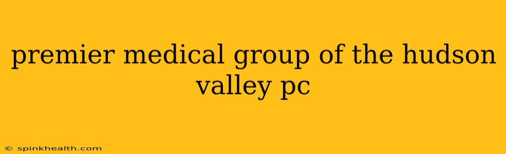 premier medical group of the hudson valley pc