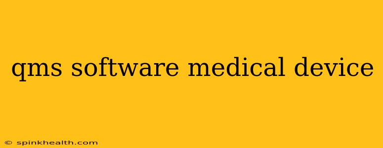 qms software medical device