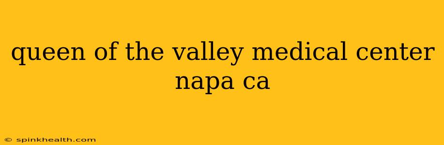 queen of the valley medical center napa ca