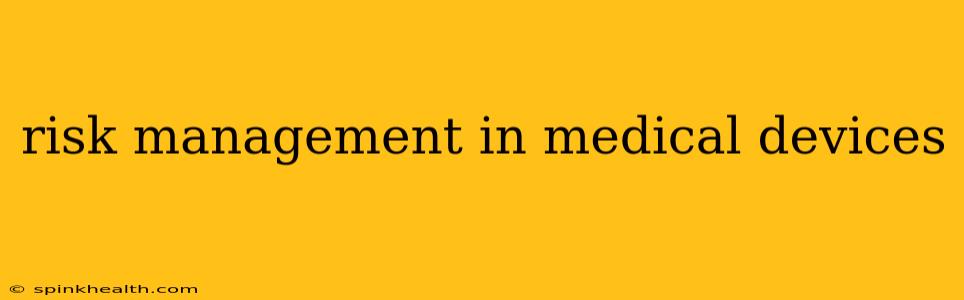 risk management in medical devices