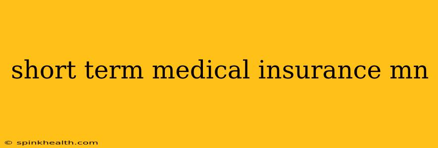short term medical insurance mn
