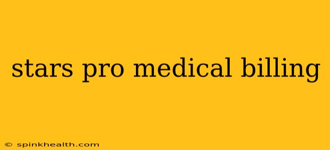 stars pro medical billing