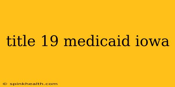 title 19 medicaid iowa
