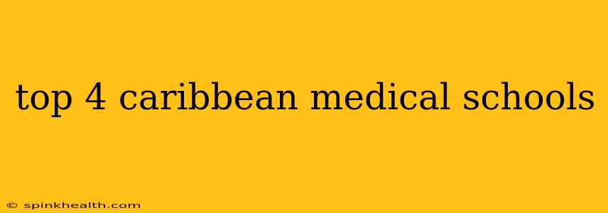 top 4 caribbean medical schools