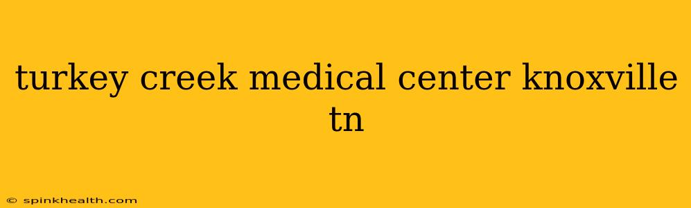 turkey creek medical center knoxville tn