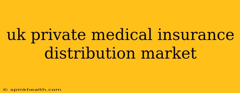 uk private medical insurance distribution market