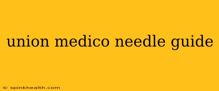 union medico needle guide