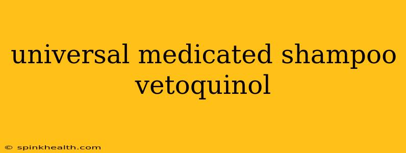 universal medicated shampoo vetoquinol