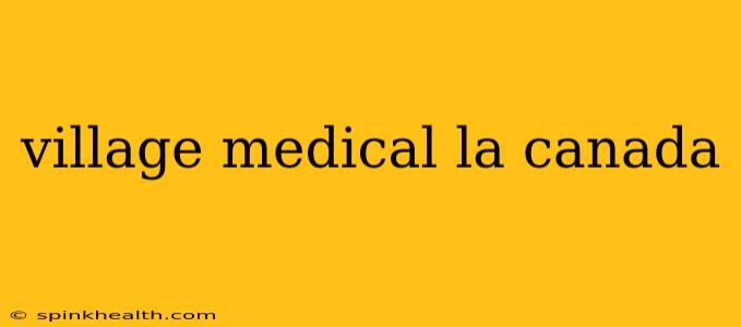 village medical la canada