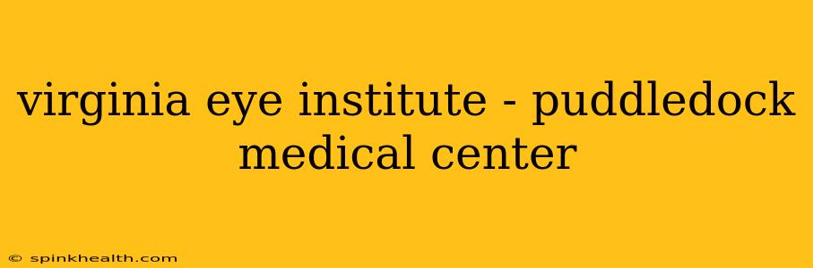 virginia eye institute - puddledock medical center