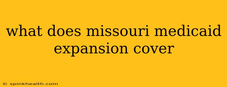 what does missouri medicaid expansion cover