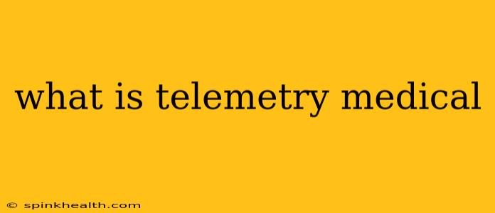 what is telemetry medical