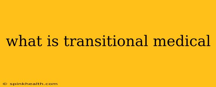 what is transitional medical