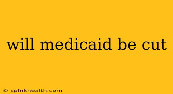 will medicaid be cut