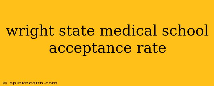wright state medical school acceptance rate