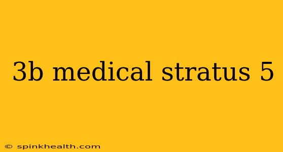 3b medical stratus 5