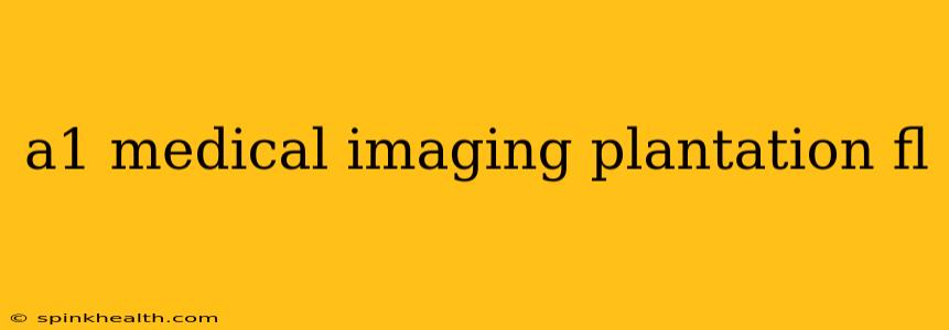 a1 medical imaging plantation fl