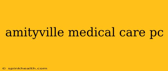 amityville medical care pc