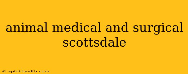 animal medical and surgical scottsdale