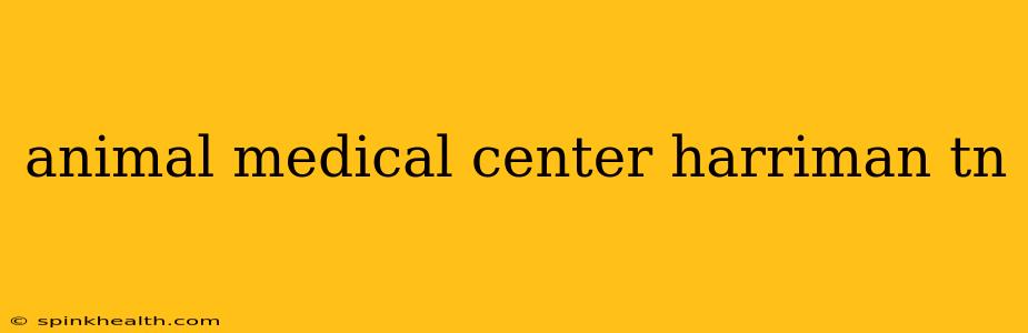 animal medical center harriman tn