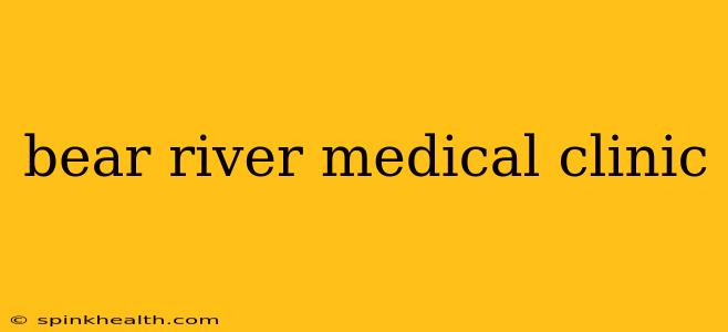 bear river medical clinic