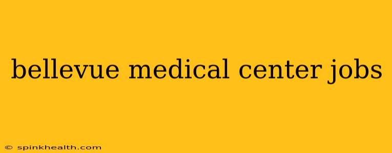 bellevue medical center jobs