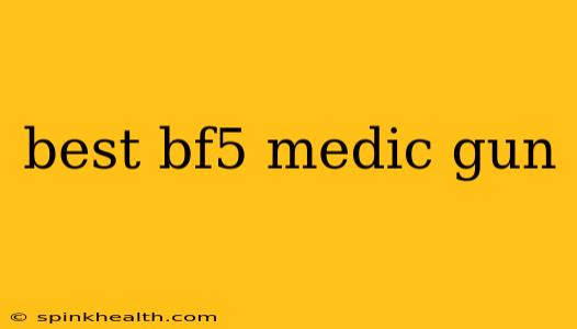 best bf5 medic gun