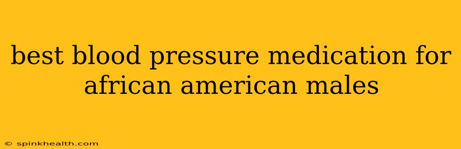 best blood pressure medication for african american males