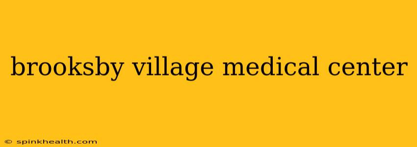 brooksby village medical center