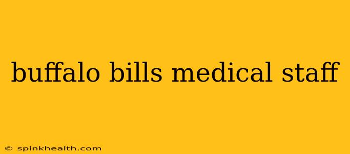 buffalo bills medical staff