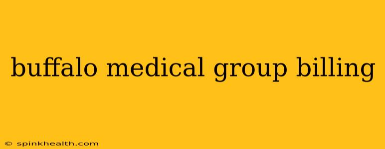 buffalo medical group billing