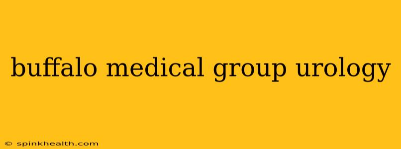buffalo medical group urology