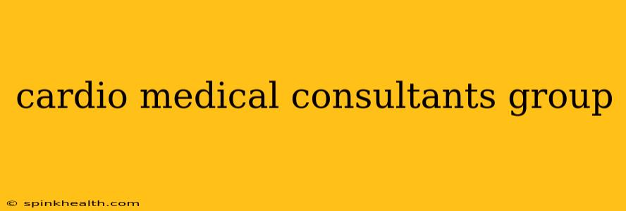cardio medical consultants group