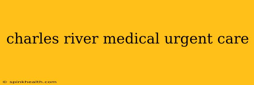 charles river medical urgent care