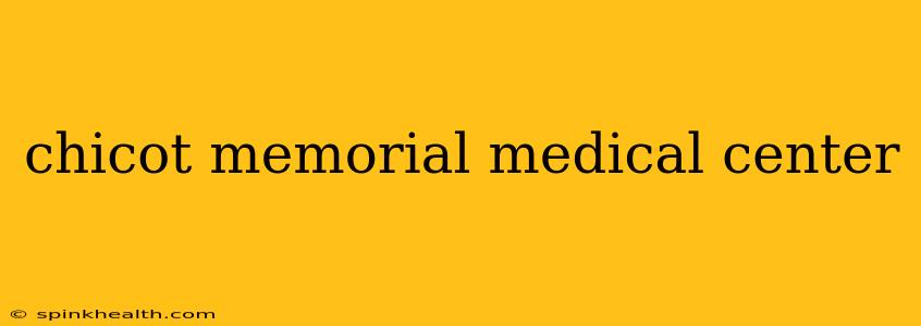 chicot memorial medical center