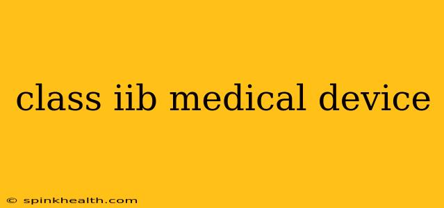 class iib medical device