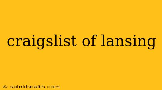craigslist of lansing