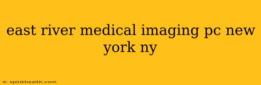 east river medical imaging pc new york ny
