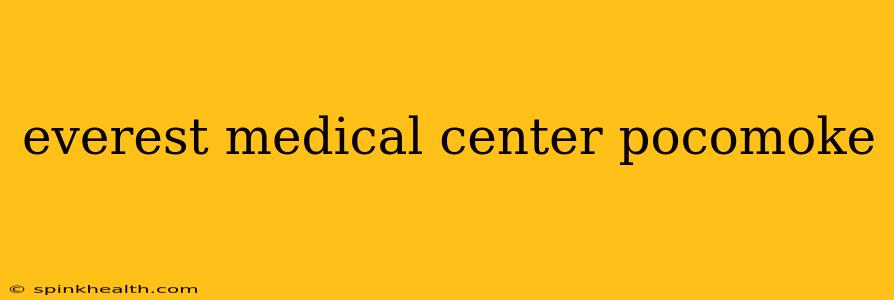 everest medical center pocomoke